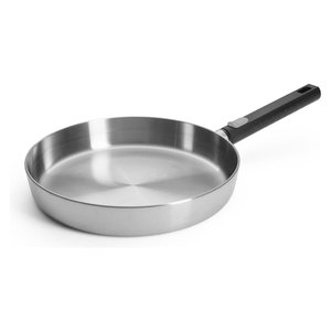 Padella Inox (28cm) con manico removibile LOGIC STEEL Cromo spazzolato WLL1528LCS - Product Image 1