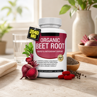 Prix de gros Capsules de racine de betterave OEM/ODM/OBM – Boost d'énergie, soutien immunitaire, meilleure absorption, personnalisation pour adultes prise en charge