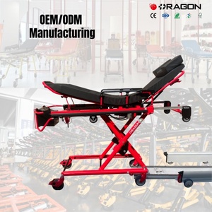 OEM ODM 의료용 알루미늄 전동 자동 운반 응급 구급차 들것 침대 - Product Image 1