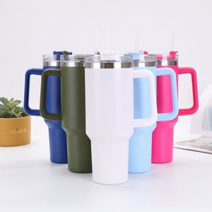 Vaso Térmico para Auto de 40oz con Asa, Generación 40, Acero Inoxidable 304, Portátil, Gran Capacidad, Diseño Moderno y Minimalista, Suministro Directo de Fábrica - Product Image 2