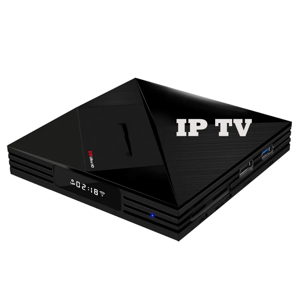 Mejor India Smart TV Box IPTV VOD Hindi Revendedor para Canadá India EE. UU. Turkiye IP TV Xxx Gran árabe IPTV Box