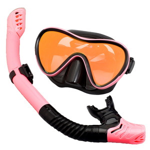Nuovo Design ad alta definizione professionale attrezzatura subacquea Silicone Snorkel maschera Set nuoto immersioni abbigliamento per adulti - Product Image 1