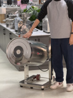 GOOPIKK Commerciële 45L Capaciteit 3000W Voedselverwerker Mixer 2800RPM Verticale Voedselprocessor voor Groenten Fruit Hummus Pindapasta