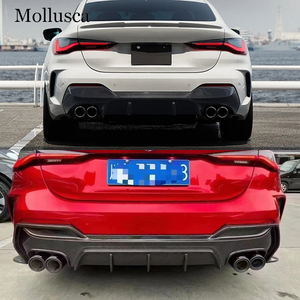 Difusor Trasero de Fibra de Carbono Estilo 3D para Serie 4 G22/G23, Lip Trasero para Parachoques, 2020-2025 - Product Image 2