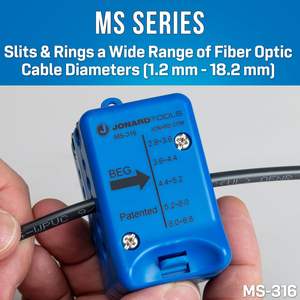 TK-105 комплект оптоволоконных тестеров с прочным чехлом 1,2-10 мм для переноски с разрезом и кольцом для сетевого использования - Product Image 3