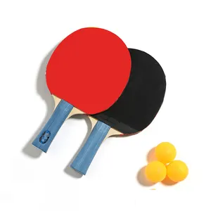 Moins cher ping-pong en caoutchouc, de ping-pong d'éponge, batte de ping-pong