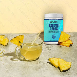 निजी लेबल अनानास स्वाद वजन प्रबंधन डिटॉक्स पाउडर तत्काल चरम डिटॉक्स पाउडर - Product Image 2