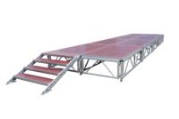 Série de Scènes Modulables Robustes en Aluminium pour Concerts, Plateformes de Scène, Supports de Scène, Affichages et Spectacles DJ