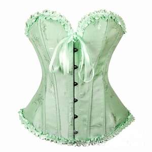 6 couleurs couleur fraîche Sexy dentelle arc palais pousser soutien-gorge 6 rangées de boucle en acier sangle corps façonnage ceinture surbuste haut - Product Image 6