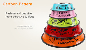 Cuencos de acero inoxidable para perros y gatos, cuencos para comida, <span class=keywords><strong>2021</strong></span> - Product Image 2