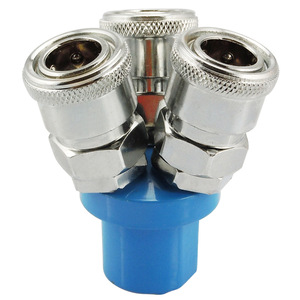 ข้อต่อเร็ว JIN SMV SMY ชุบโครเมียมเหล็ก แบบล็อคอัตโนมัติ สำหรับลม น้ำ น้ำมัน - Product Image 3