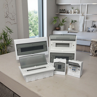 Boîte de distribution d'énergie JINHAI, boîtes en plastique et en métal, disjoncteur MCB 4-12 voies pour usage domestique en intérieur