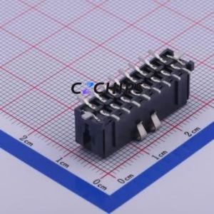 X3025WVS-2x08D-LPSW Wire-to-Board Pin Header SMD,P=3mm Connector 2x8P 3mm Vertical Mount 16P - Product Image 2