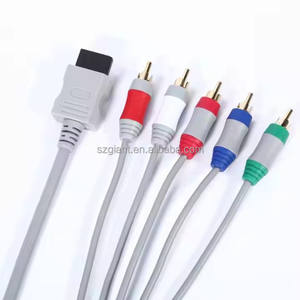 สายเคเบิล <span class=keywords><strong>AV</strong></span> เกมคอนโซลวิดีโอเสียง HD 1.8เมตรสำหรับ Wii HD <span class=keywords><strong>AV</strong></span> Component CABLE สำหรับ Nintendo Wii Console TV <span class=keywords><strong>AV</strong></span> Component CABLE - Product Image 5