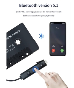 <span class=keywords><strong>Convertidor</strong></span> de cinta pequeñ<span class=keywords><strong>a</strong></span> Reproductor de cassette Coche <span class=keywords><strong>MP3</strong></span> BT Grabadora De Teléfono manos libres alimentada por baterí<span class=keywords><strong>a</strong></span> - Product Image 5