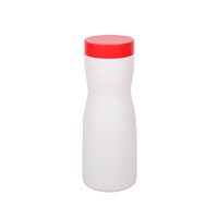 Haute Qualité En Gros 660ML En Plastique Pot À Épices Bouteille Emballage Jaune Papillon Cap Blanc Bouteille