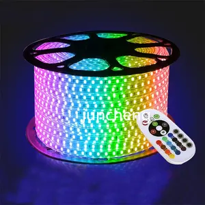 Смарт-светильник Tuya со светодиодной подсветкой, 10 м, 100 светодиоды, RGB, Dreamcolor, USB-лента для синхронизации музыки, смарт-приложение, пульт дистанционного управления