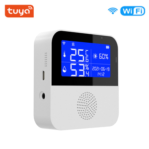Tuya nhiệt độ và độ ẩm cảm biến wifi cuộc sống thông minh app từ xa usb phí nhà thông minh báo động an ninh - Product Image 2