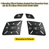Bouton de commande multifonction du volant pour Mercedes Benz Classe G W463 W166 X166 A0999050600 A0999050700