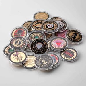 Offre spéciale Alliage de zinc Laiton Logo Couleur Motif OEM ODM Souvenir Pièces de monnaie Machine Souvenir Euro Coin - Product Image 4