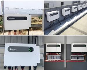 อินเวอร์เตอร์พลังงานแสงอาทิตย์แบบไฮบริด Growatt สำหรับระบบออนกริด 100KW 110KW 120KW 125KW 150KW ระบบสามเฟส ประสิทธิภาพ 99.9% MPPT - Product Image 1