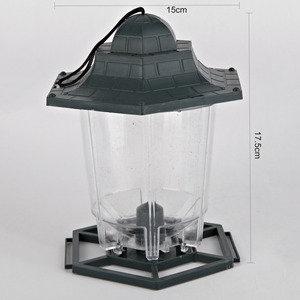 Comedero para Colibríes Transparente de Plástico para Colgar en Exteriores, Venta al por Mayor de Fábrica, Comedero para Pájaros - Product Image 6