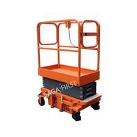 Plateforme élévatrice à ciseaux manuelle mobile hydraulique de 3m à 10m à haute stabilité, équipement de travail surélevé, plateforme élévatrice à ciseaux électrique