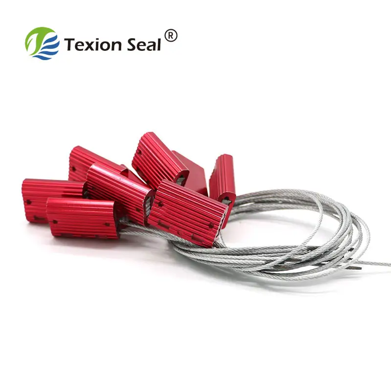 TXCS 104 High Standard Plastic Small Seal Black Cable Seal For Container