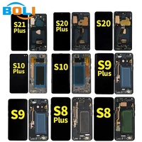Pantalla LCD AMOLED Original para Samsung Galaxy S20 Ultra 4G 5G, Pantalla LCD S20 Ultra con Digitalizador y Marco