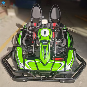 Kart à pédales essence 2 places pour adultes et adolescents, location commerciale, kart de <span class=keywords><strong>course</strong></span> 4 temps, moteur essence 200CC 210CC, haute vitesse, divertissement, 60KM/H - Product Image 4