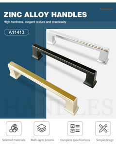 Quincaillerie moderne en alliage de zinc pour chambre à coucher salon haute qualité accessoires de meubles bon marché pour armoires de cuisine tiroirs commodes - Product Image 2