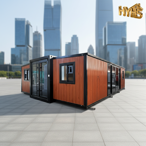 华盈品牌可移动式居住集装箱可扩展房屋2-5卧室现代设计办公楼商场 - Product Image 1