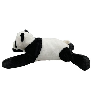 Wholesale custom high quality OEM/ODM pillow 18 inch <strong>Panda</strong> Bear reversible <strong>cushion</strong> Plus Hot selling soft stuffed toy - Product Image 1