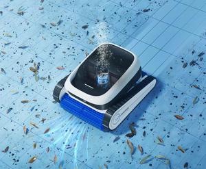 Nettoyeur de piscine ECOVACS ULTRAMARINE P1, électrique, contrôlé par application, sans fil, en plastique, design blanc et bleu pour - Product Image 6