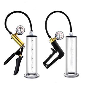 男性用高級高級アクリルペニス真空拡大ポンプ耐久トレーナーセックスおもちゃ - Product Image 1