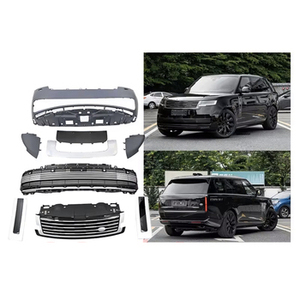 Adecuado para Land <span class=keywords><strong>Rover</strong></span> <span class=keywords><strong>Range</strong></span> <span class=keywords><strong>Rover</strong></span> Body Kits Upgrade <span class=keywords><strong>SV</strong></span> Look Accesorios exteriores Parachoques delantero Rejillas inferiores Vogue L460 Bodykit - Product Image 1