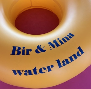 Tubes gonflables pour l'eau 0,75 mm 1,0 mm PVC Flottant Tubes de rivière paresseuse Tubes de parc aquatique gonflables bon marché 42 pouces - Product Image 4