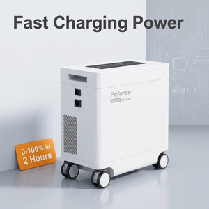 Centrale Électrique Portable 5000W, Générateur <span class=keywords><strong>Solaire</strong></span> LiFePO4 5120Wh, UPS 10ms, Stockage d'Énergie de Secours Domestique avec Prise EU - Product Image 1