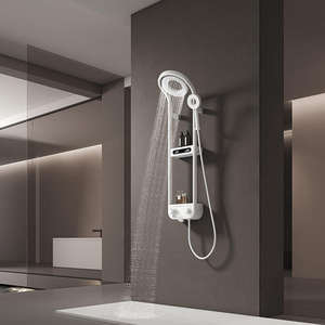 <span class=keywords><strong>Colonne</strong></span> <span class=keywords><strong>de</strong></span> <span class=keywords><strong>douche</strong></span> <span class=keywords><strong>de</strong></span> luxe contemporaine pour hôtel, avec système <span class=keywords><strong>de</strong></span> jets <span class=keywords><strong>de</strong></span> pluie et <span class=keywords><strong>de</strong></span> massage, affichage numérique LED - Product Image 2