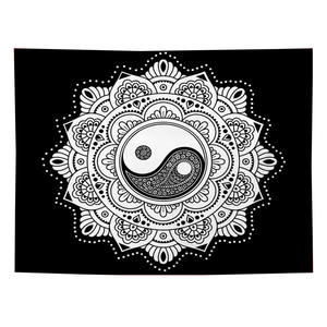 Alta calidad 100% poliéster 3D impresión bosque árbol Hippy <span class=keywords><strong>tapiz</strong></span> colgante de <span class=keywords><strong>pared</strong></span> - Product Image 2