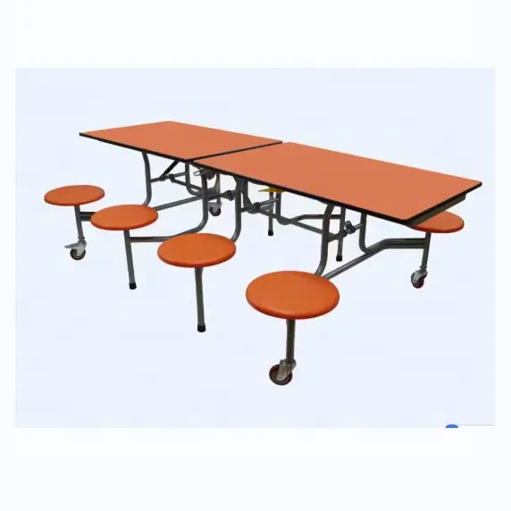 2022 новый дизайн современное оборудование для школы и кафетерия расширяемый обеденный стол школа общественная столовая мебель складная столовая