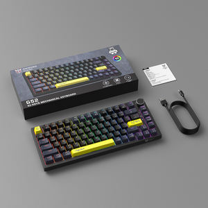 Teclado Mecánico para Juegos ONIKUMA <span class=keywords><strong>G52</strong></span> al por Mayor, Iluminación RGB, Interruptor Marrón, 82 Teclas, Cableado - Product Image 2