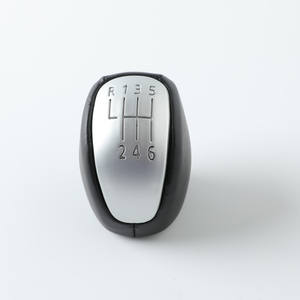 Pomo de palanca de cambios de coche de cuero, 5 y 6 velocidades, ergonómico, para Renault Laguna - Product Image 5