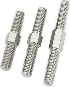 DIN 938 đôi cuối đinh tán SUS304 sus316 | kép ren Stud bu lông M6 M8 M12 | Chống ăn mòn Metric ốc vít nhà sản xuất - Product Image 1