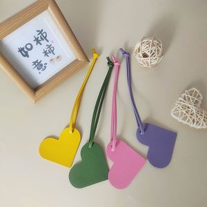 Heart <b>Bag</b> Charms Keychain Cute Heart Keychain Accessories for Tote Purse Colorful Heart Pendant - Product Image 1