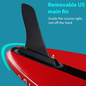 Vis de fixation pour aileron arrière de planche de SUP de grande taille et de forme irrégulière, en PVC, accessoire d'équilibre et de déflecteur d'eau pour la planche à pagaie. - Product Image 3