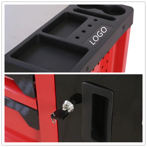 Hàng Tồn Kho Công Cụ Chuyên Nghiệp Ngực Giỏ Hàng Thép Nhà Để Xe Tự Động Sửa Chữa Tủ Xe Đẩy Hội Thảo Nhà Để Xe Giỏ Hàng Bộ Hộp Với Các Công Cụ Kit - Product Image 6