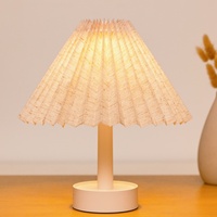 Lampe de chevet LED rechargeable personnalisable pour bureau, lampe de table réglable pour chambre à coucher, mini lampe de table rechargeable