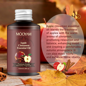 100ML Cinnamon Apple Essential <strong>Oil</strong> Body <strong>Oil</strong>-Gently Moisturizes &amp; Smooths Skin Locks Moisture Anti-Aging &amp; Brightening Benefits - Product Image 2
