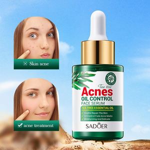 SADOER Vente en gros Crème visage blanchissante anti-acné à l'arbre à thé, hydratante, produits de soin de la peau, ensemble de soins de la peau - Product Image 4
